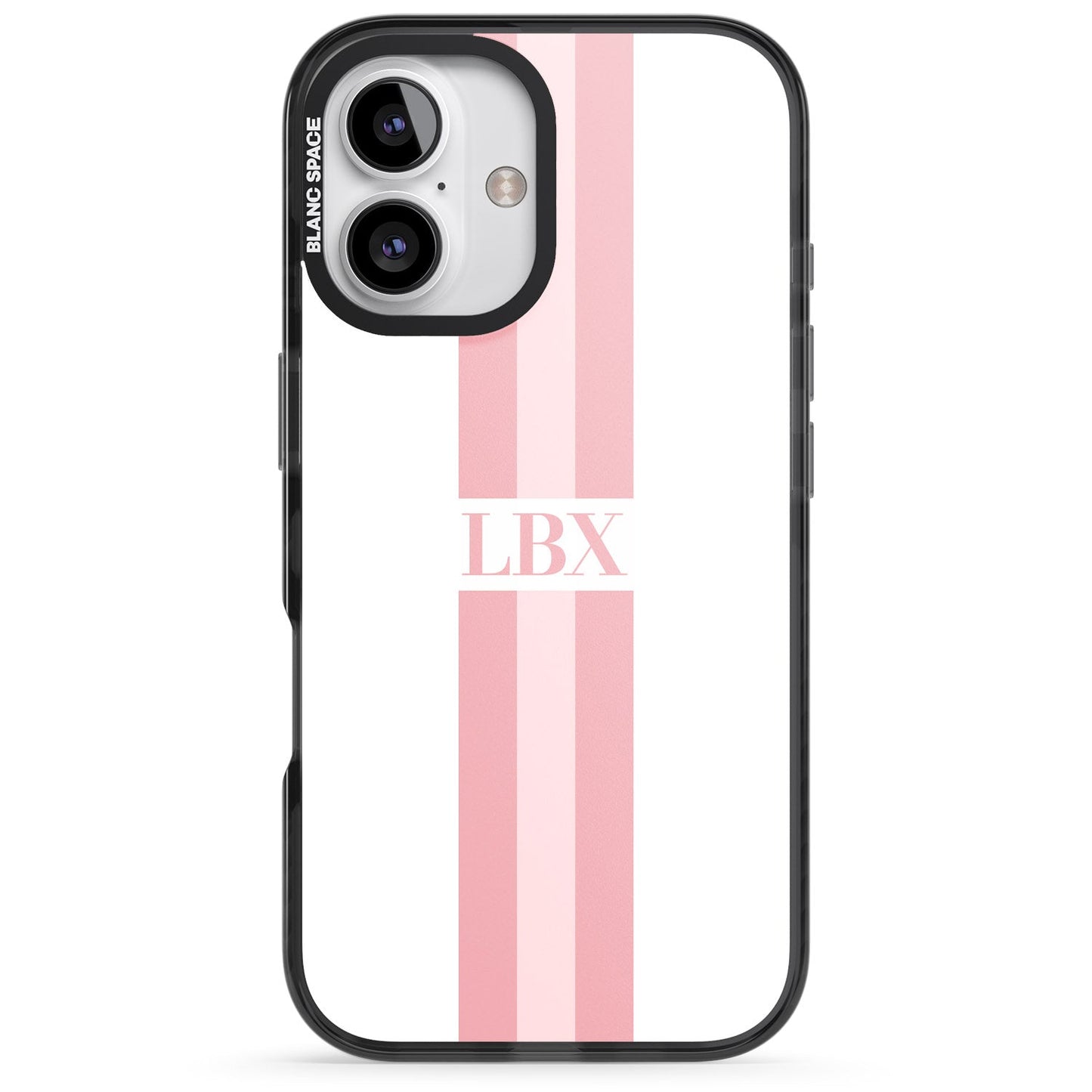 Personalised Minimal Pink Stripe