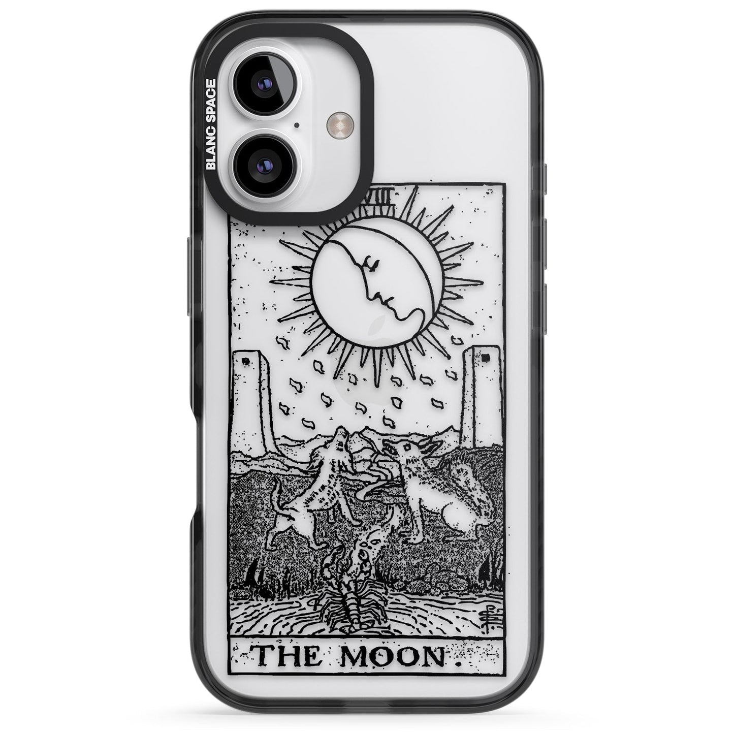 Personalised The Moon Tarot Card (Clear)