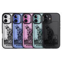 Personalisierte Stärke-Tarotkarte (Transparent)