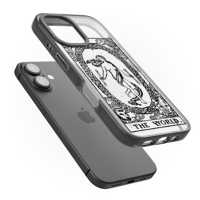 Personalisierte Welt-Tarotkarte (Transparent)