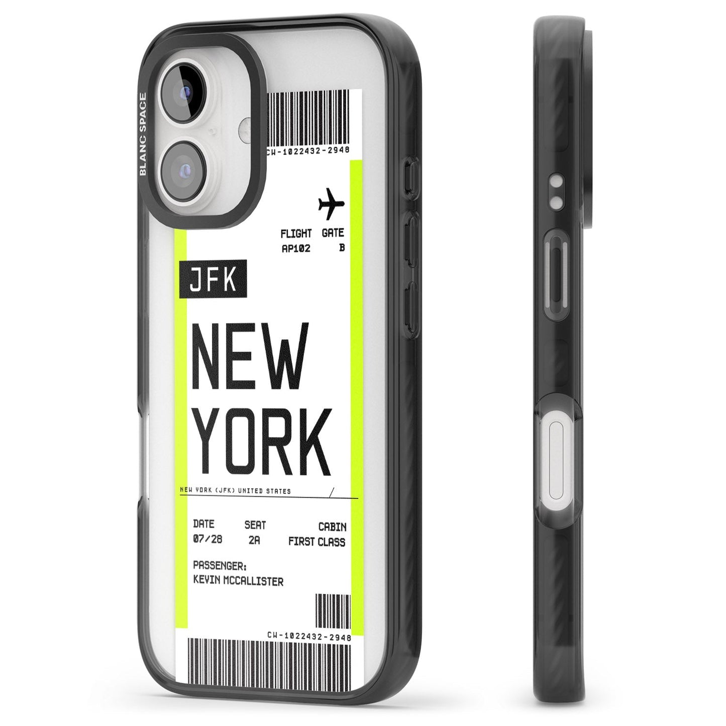 Personalised New York Boarding Pass