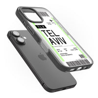 Personalisierte Bordkarte für Tel Aviv