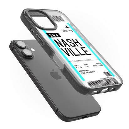 Carte d'embarquement personnalisée pour Nashville