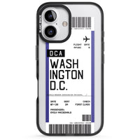 Personalised Washington D.C. Boarding Pass