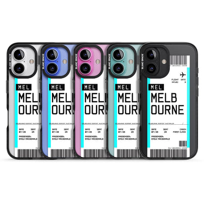 Personalised Melbourne Boarding Pass