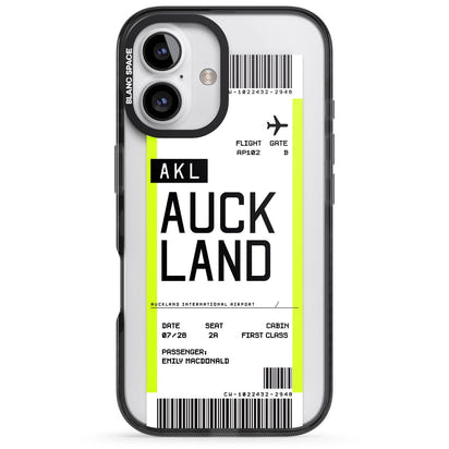 Personalised Auckland Boarding Pass