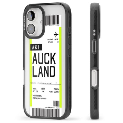 Personalised Auckland Boarding Pass