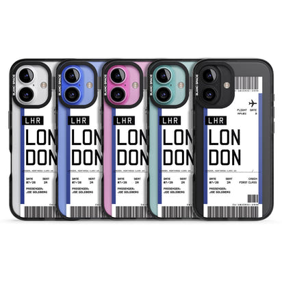 Personalised London Boarding Pass