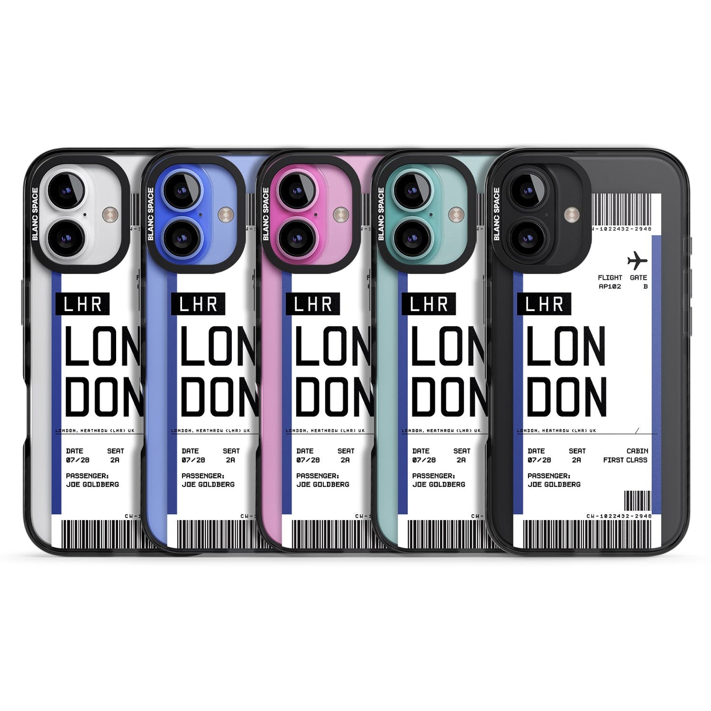 Personalised London Boarding Pass