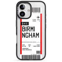 Personalised Birmingham Boarding Pass
