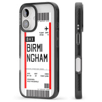 Personalised Birmingham Boarding Pass