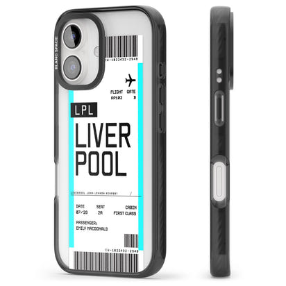 Personalised Liverpool Boarding Pass