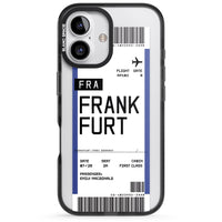 Personalised Frankfurt Boarding Pass