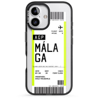 Personalised Málaga Boarding Pass