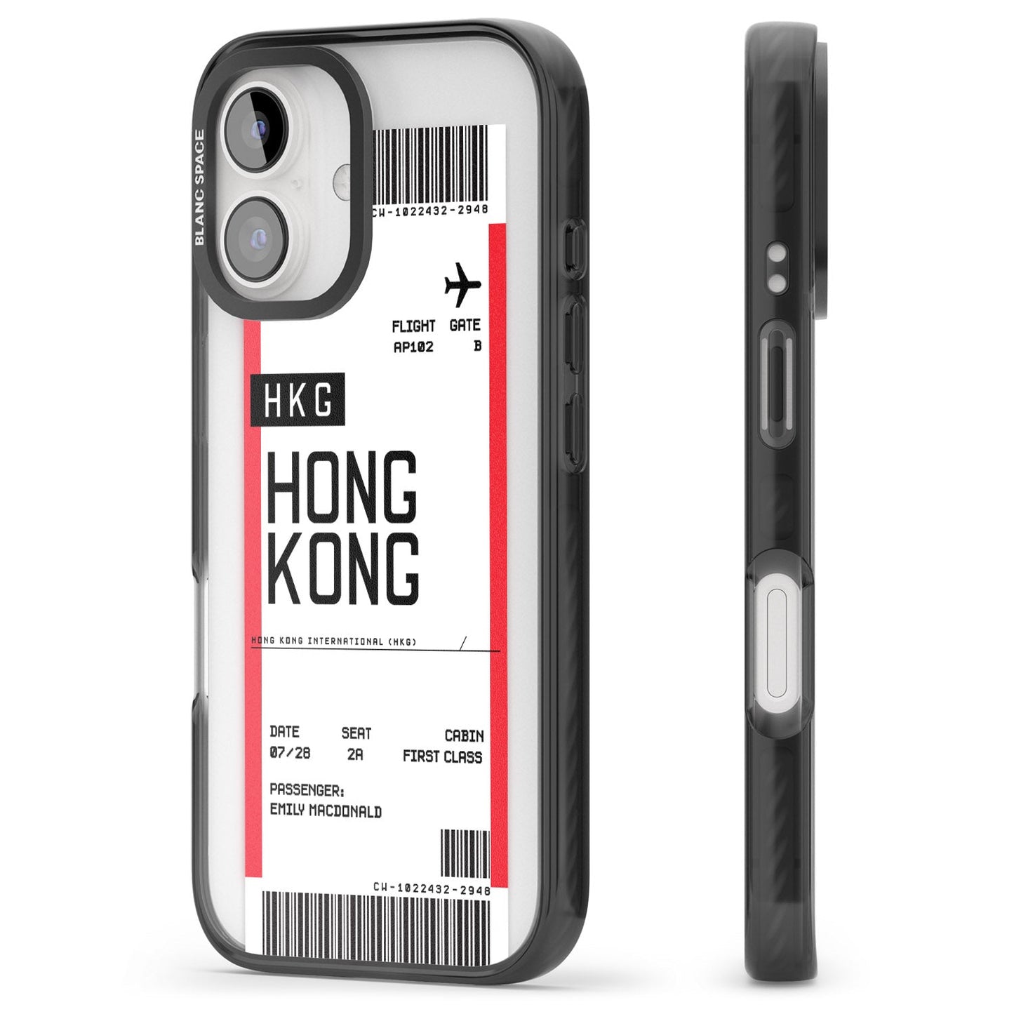 Personalised Hong Kong Boarding Pass