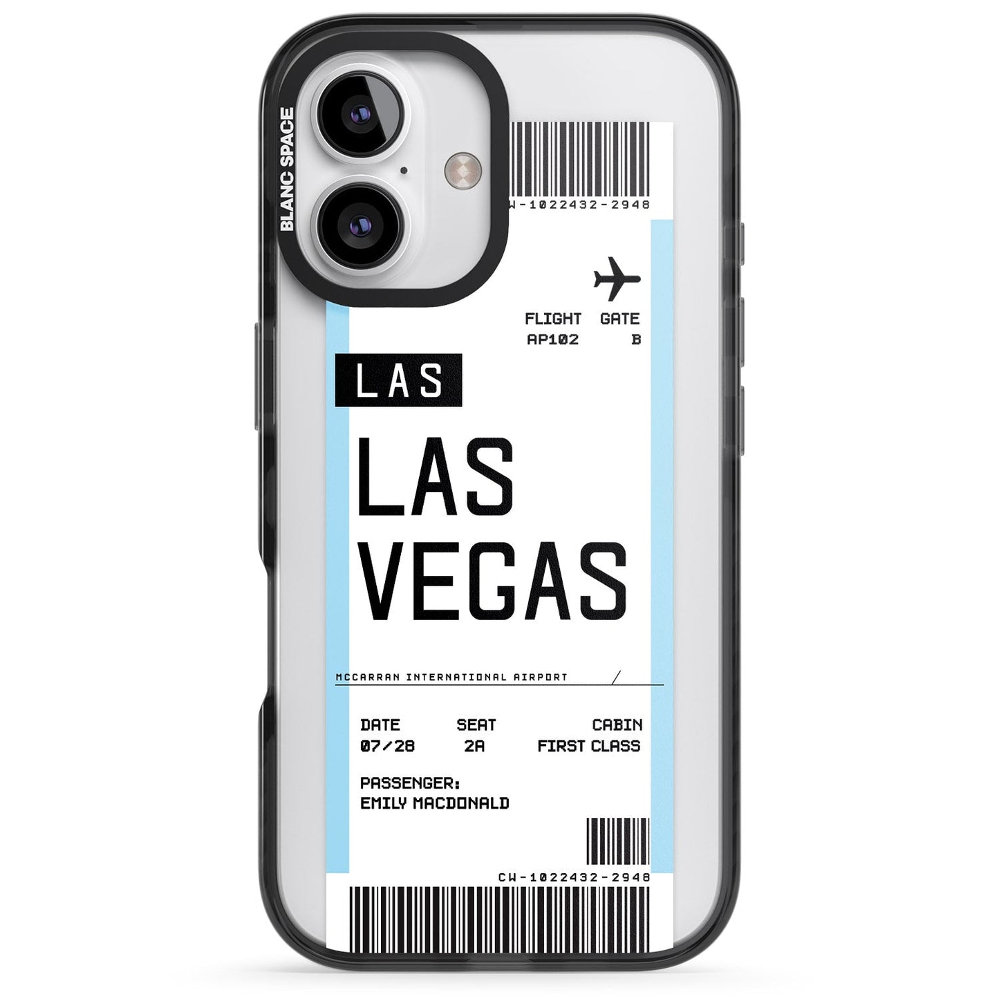 Personalised Las Vegas Boarding Pass