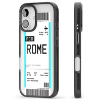 Personalised Rome Boarding Pass