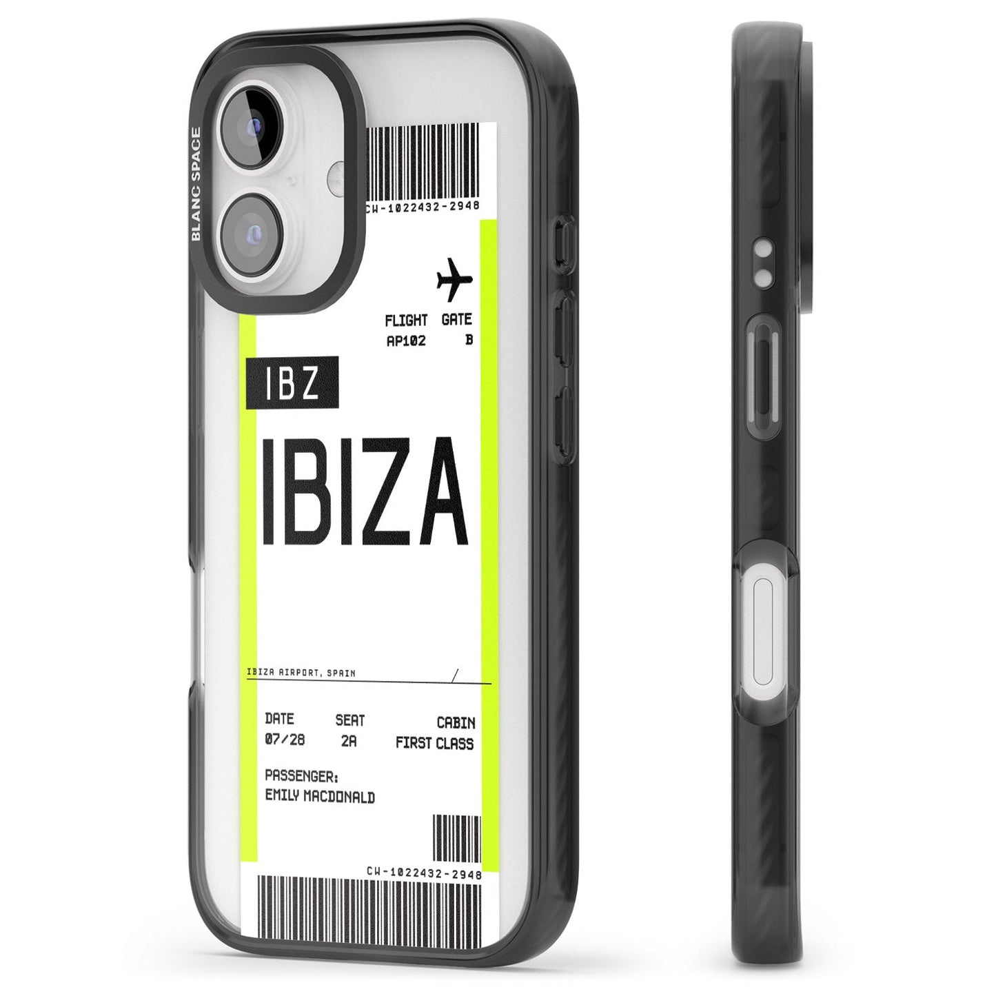 Personalised Ibiza Boarding Pass