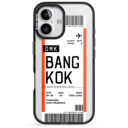 Personalised Bangkok Boarding Pass