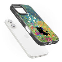 Cat in Klimt's Garden