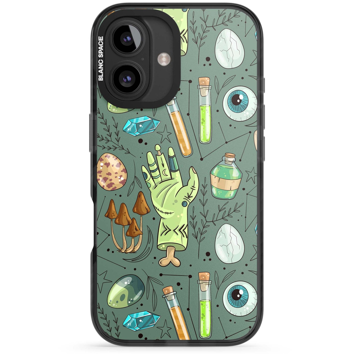 Motif expérimental de dessin animé pour Halloween