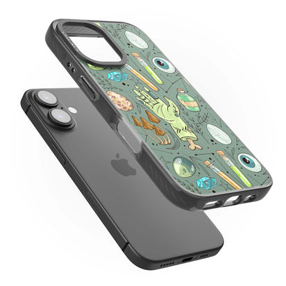 Motif expérimental de dessin animé pour Halloween