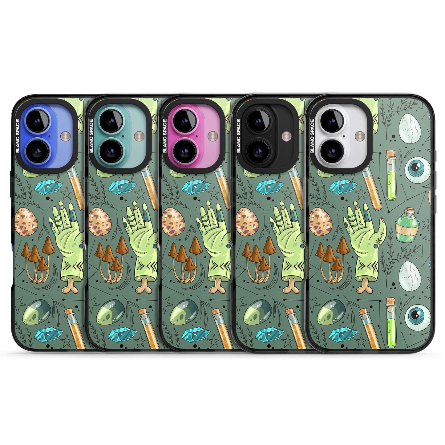 Motif expérimental de dessin animé pour Halloween