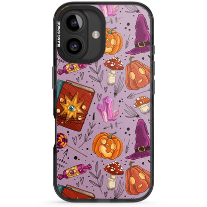 Witchy Cartoon Halloween Pattern