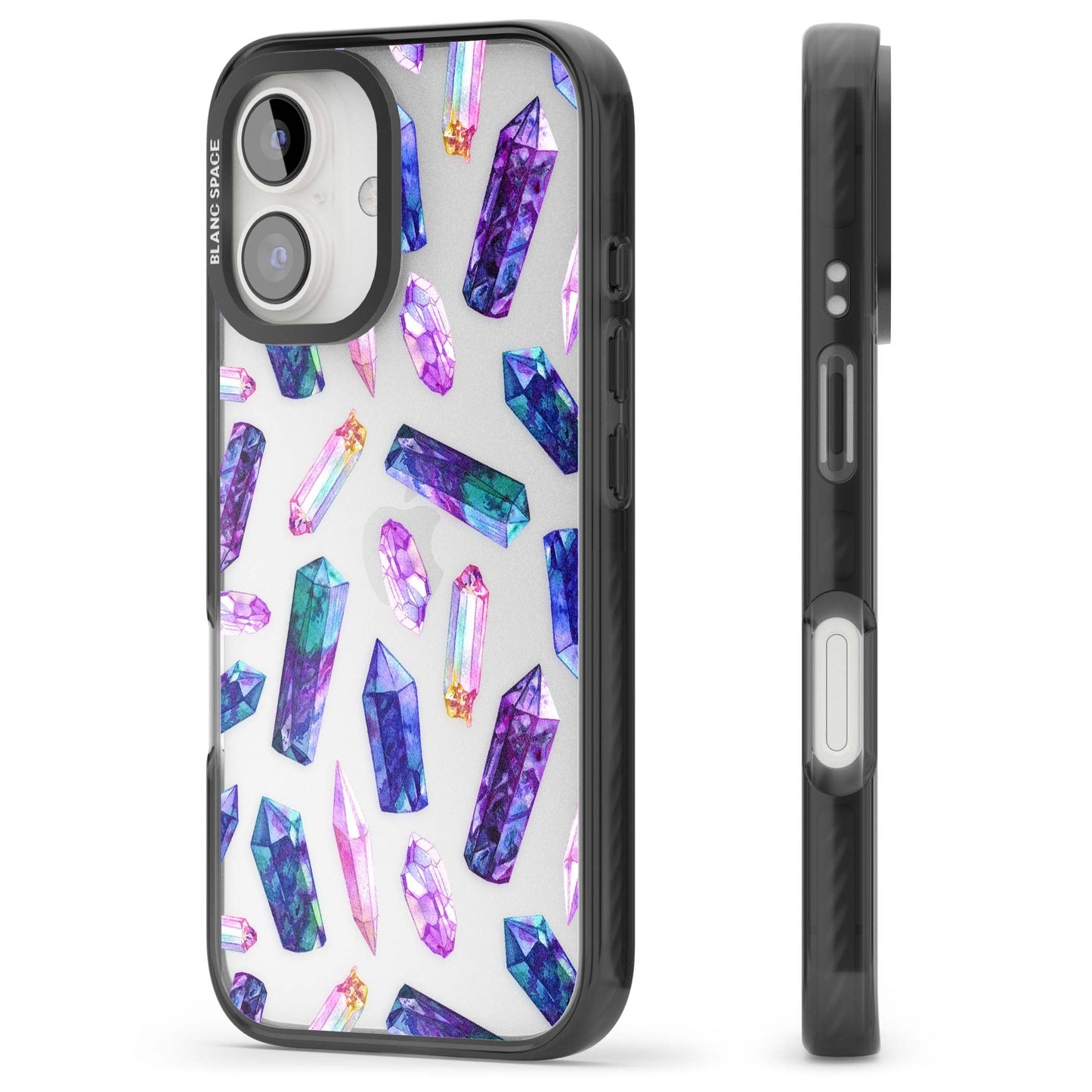 Iridescent Prism Crystals