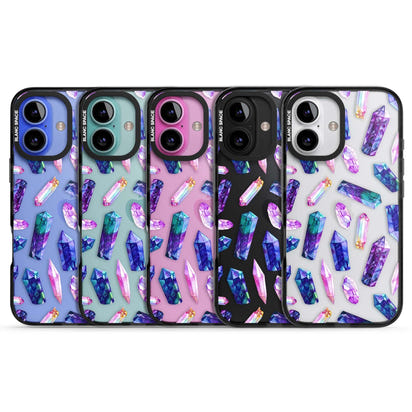 Iridescent Prism Crystals