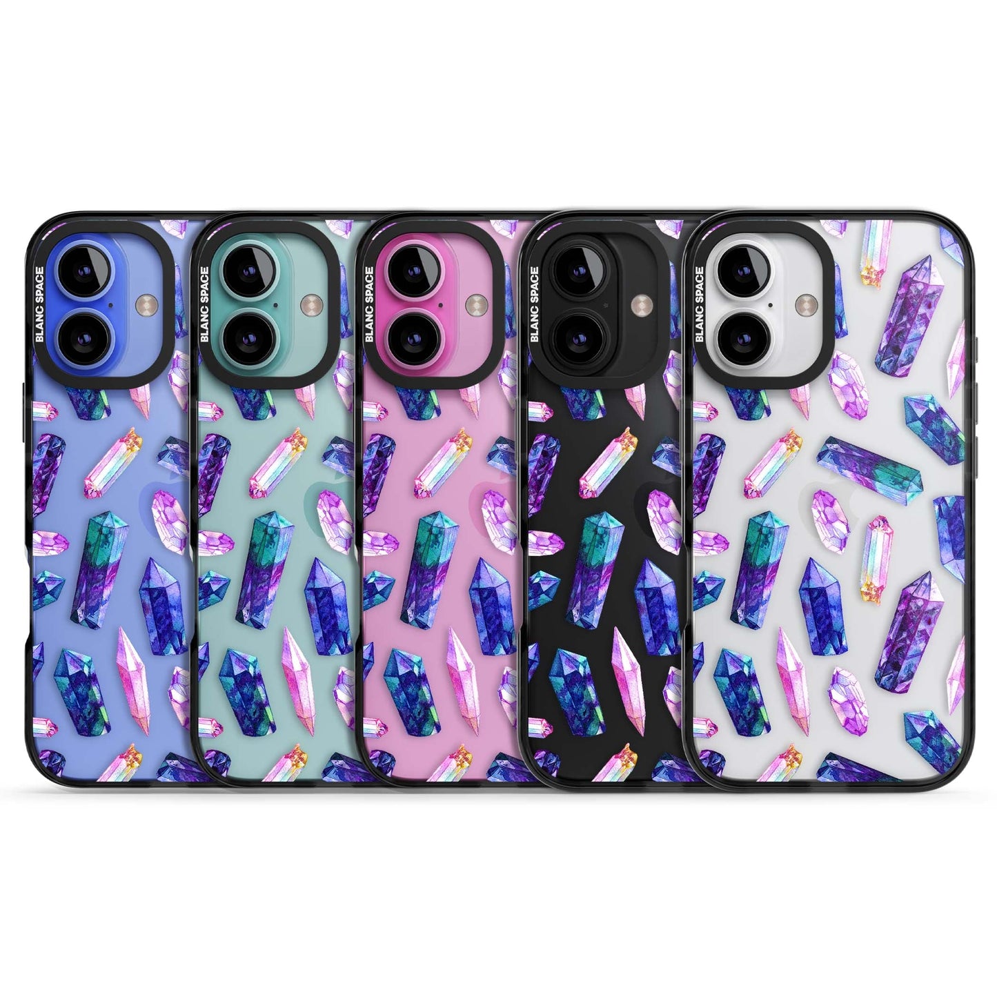 Iridescent Prism Crystals