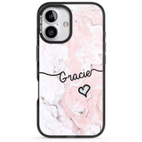 Personalised Pink Marble