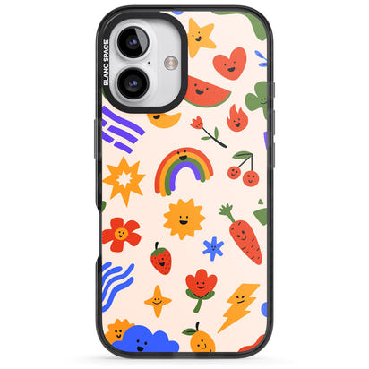 Verspielte Kawaii-Symbole