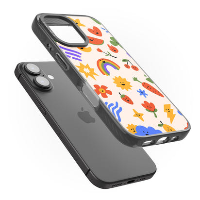 Verspielte Kawaii-Symbole