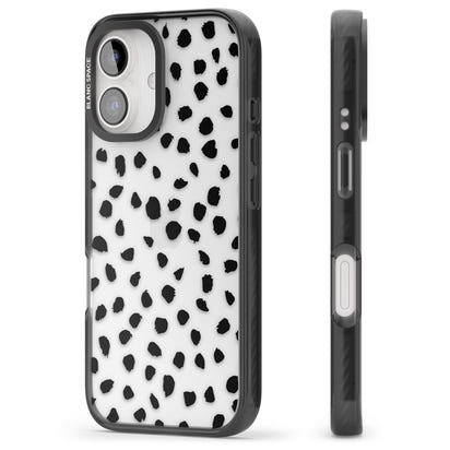 Black Dalmatian Polka Dot