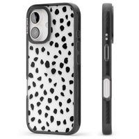 Black Dalmatian Polka Dot