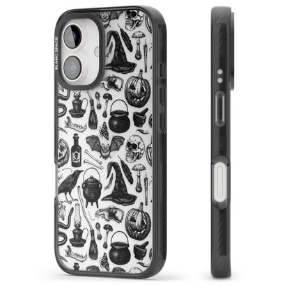 Motif sombre et sorcier