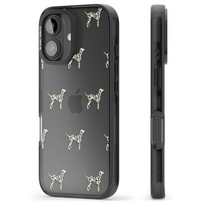 Motif de chien dalmatien