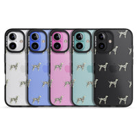 Motif de chien dalmatien