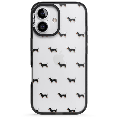 Dachshund Pattern Clear