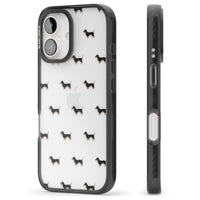 Dachshund Pattern Clear