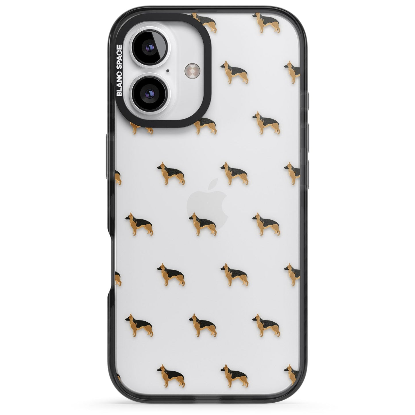 German Shepherd Pattern Clear