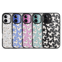 Pudel-Aquarellmuster