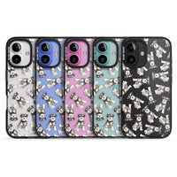 Aquarellzeichnung eines Zwergschnauzers