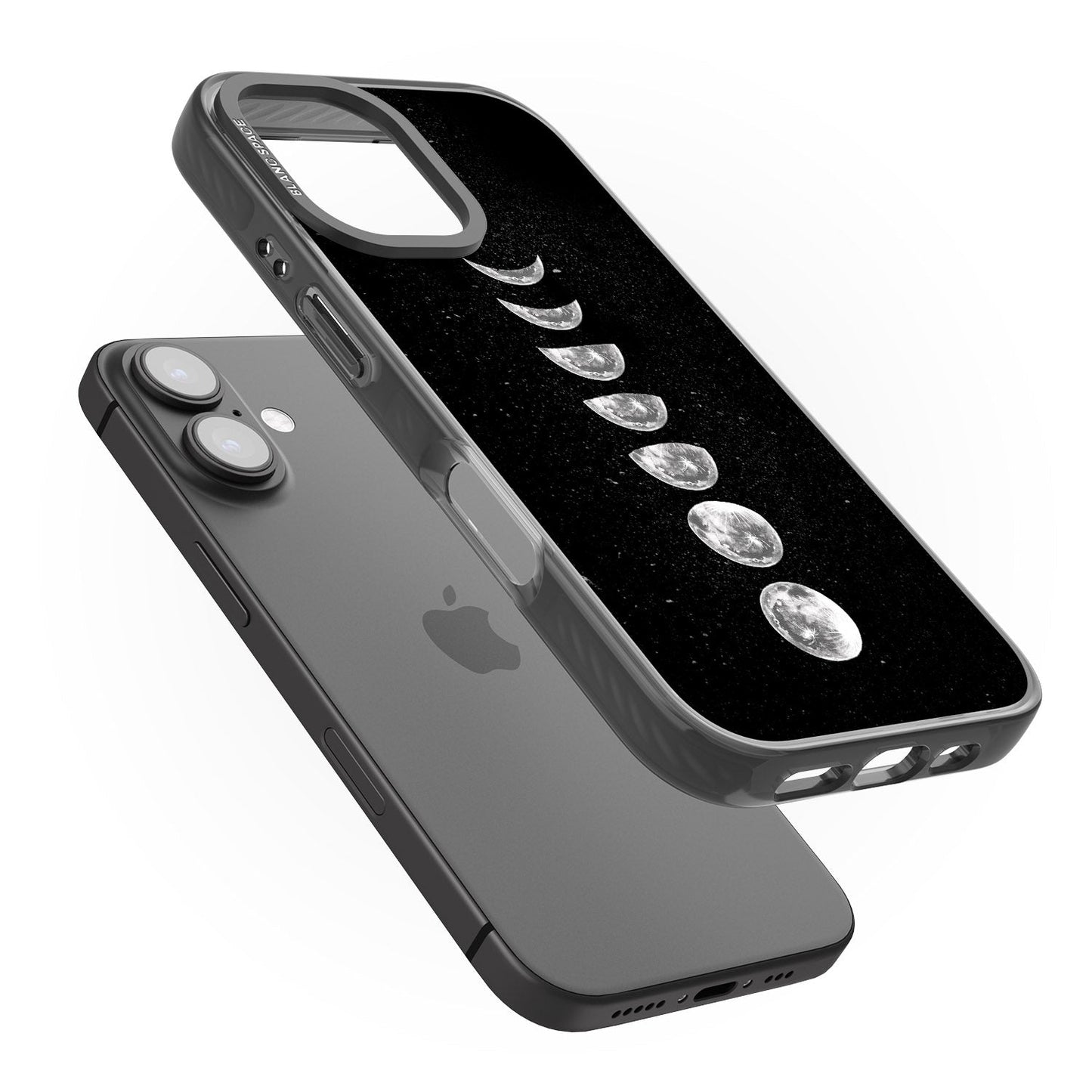 Light Watercolour Moons