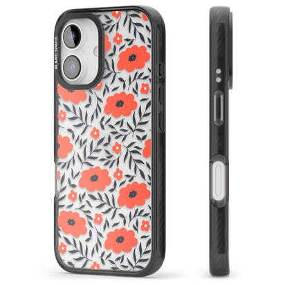 Red Poppy Floral
