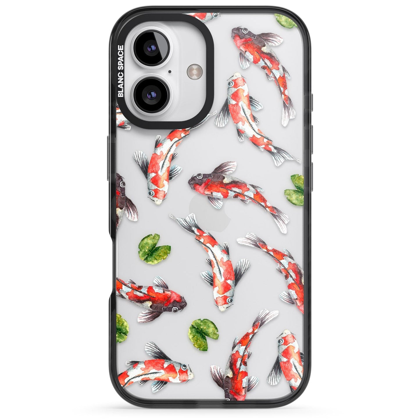 Aquarelle de poissons koi