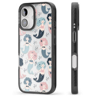 Pastellfarbene Meerjungfrauen