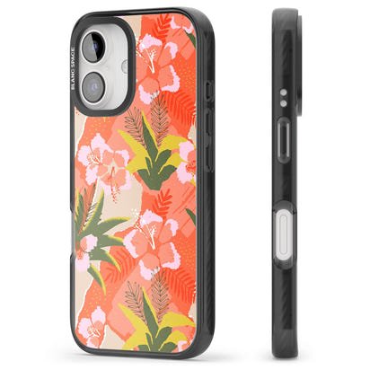 Hawaiian Flowers Abstract Pattern