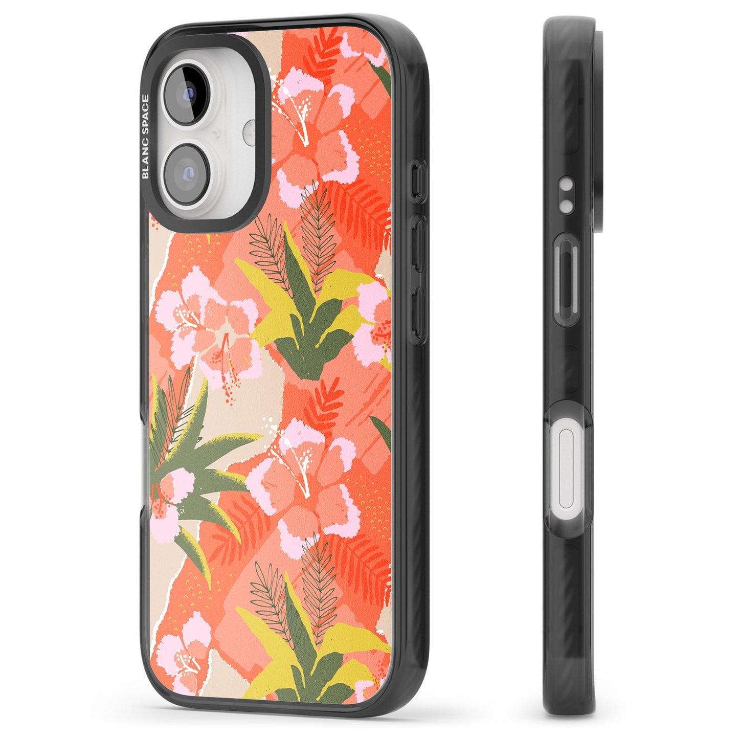 Hawaiian Flowers Abstract Pattern